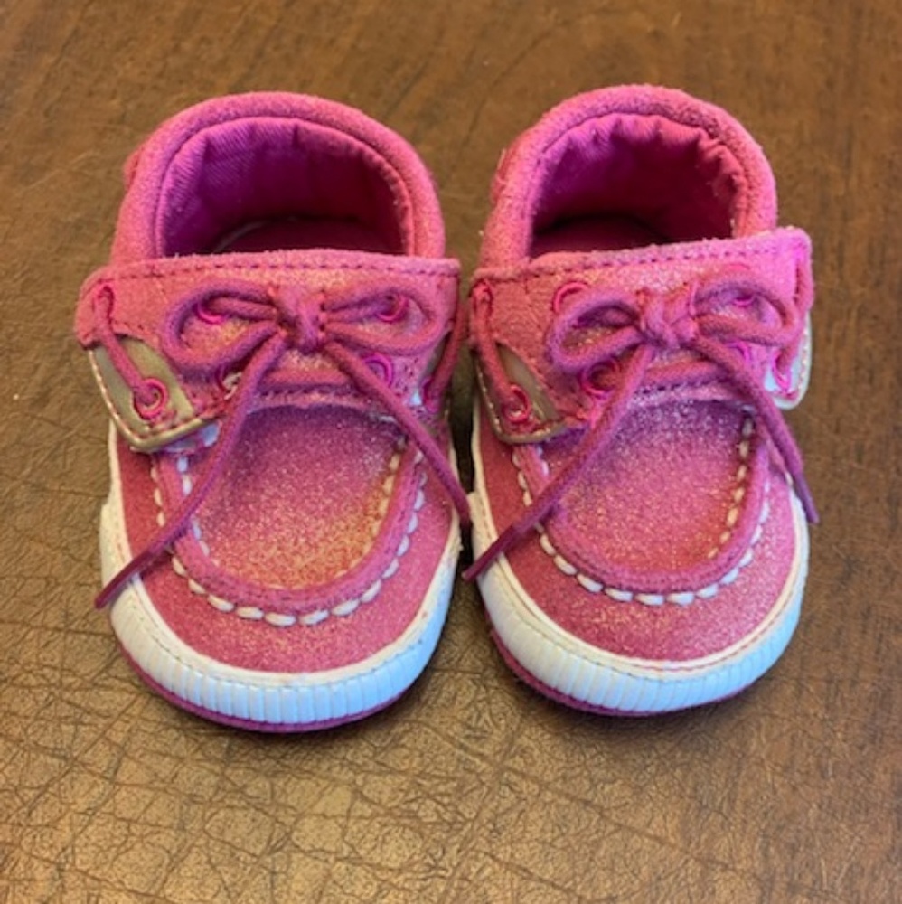 Infant Girls Sperry Crib Shoes